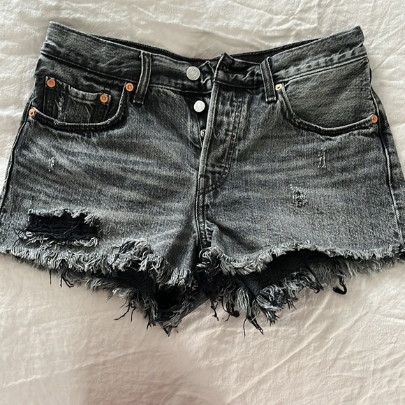 Signature by Levi Strauss Pants - LEVI STRAUSS 501 HIGH RISE SHORTS